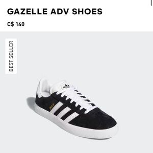 Adidas Gazelles - Size US4.5